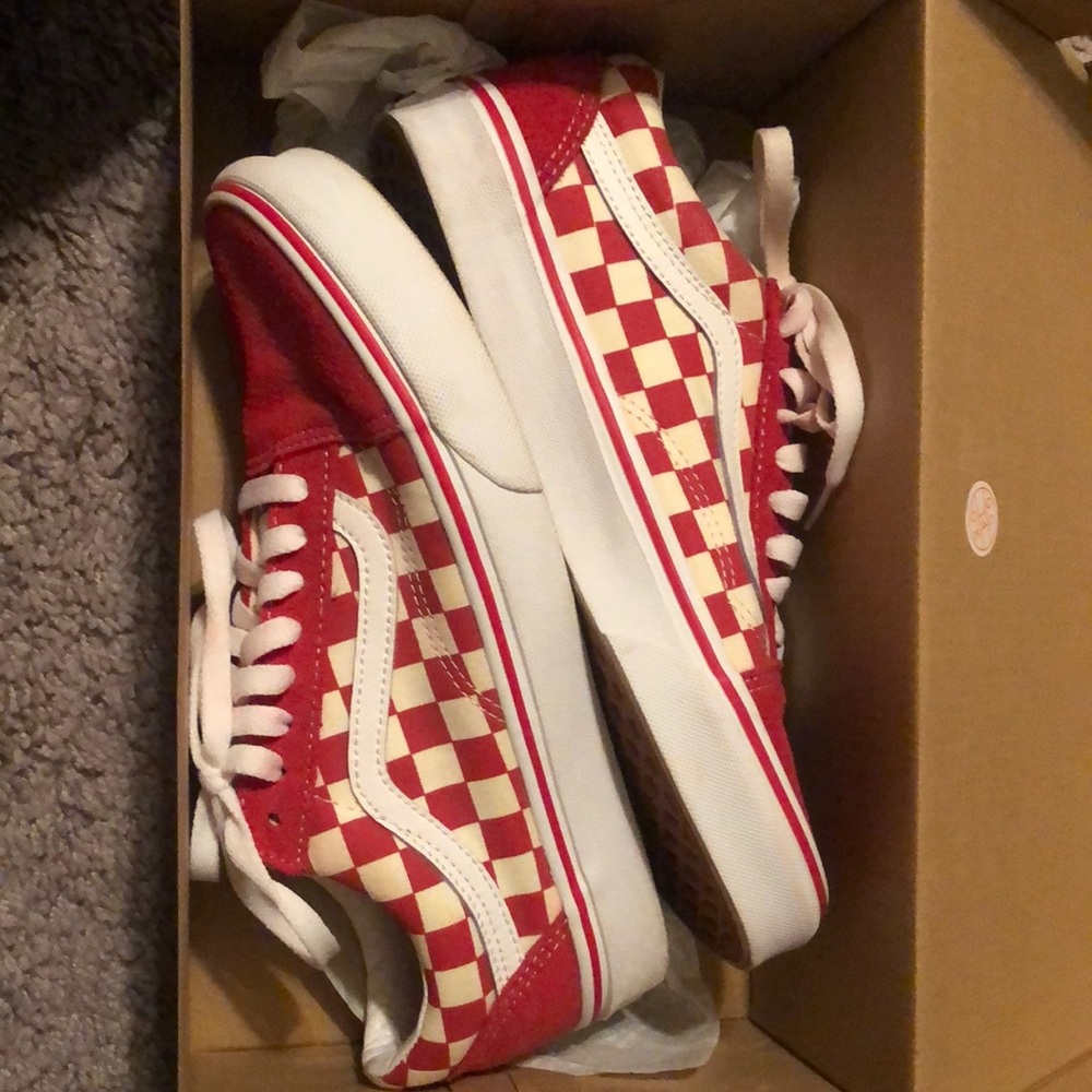 Brand New Red vans